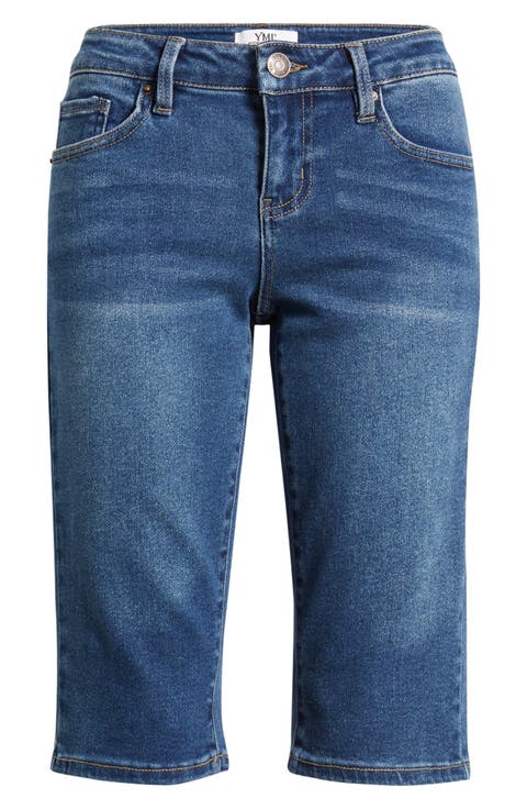 Low Rise Capri Jeans