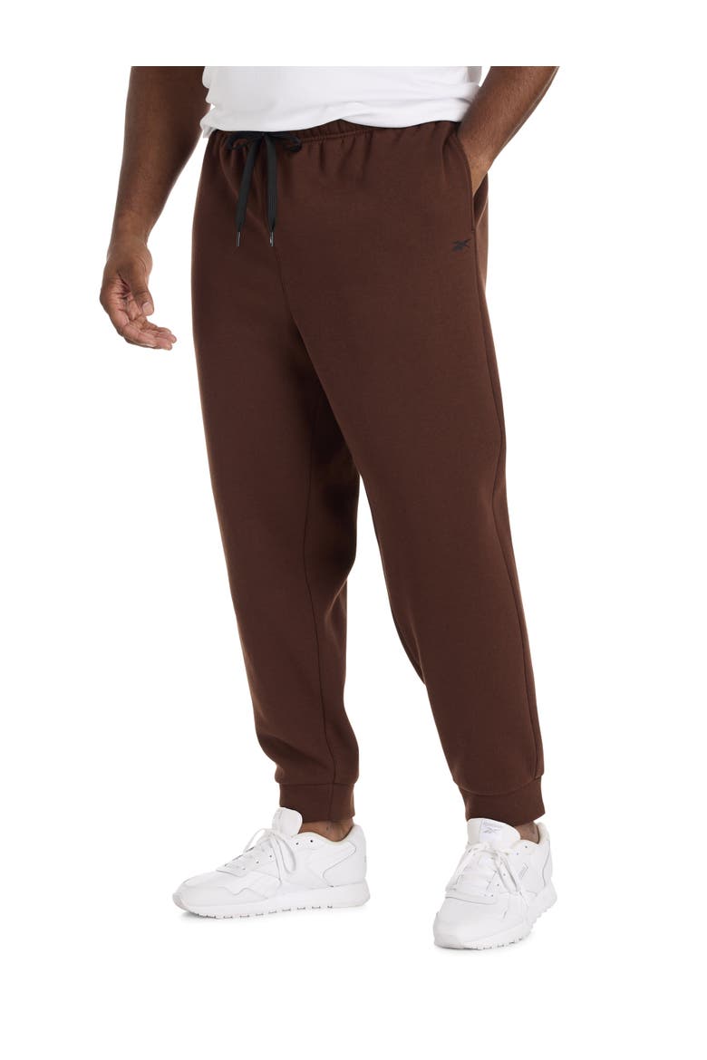 Big & Tall Performance Tech Fleece Joggers, Main, color, CAMPUS BROWN