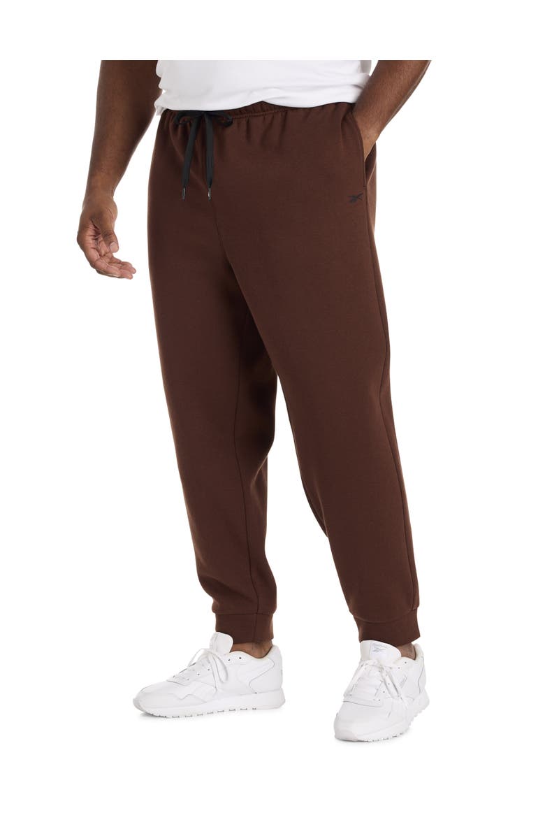 Reebok Big & Tall Performance Tech Fleece Joggers, Main, color, Campus Brown
