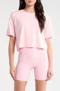MPG Pima Cotton Boxy Crop T-Shirt