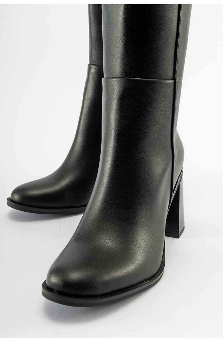 Prologue Shoes Maranta Heel Knee High Boot, Alternate, color,