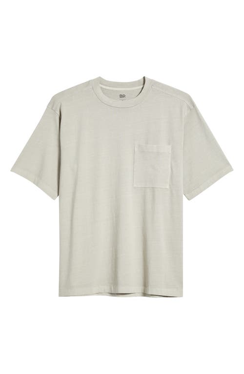 Bp. Washed Oversize Pocket T-shirt In Grey Owl Washed