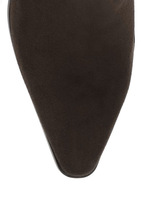 Mia Aletta Pointed Toe Bootie In Brown