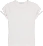 Helmut Lang Raglan Sleeve Rib T-Shirt