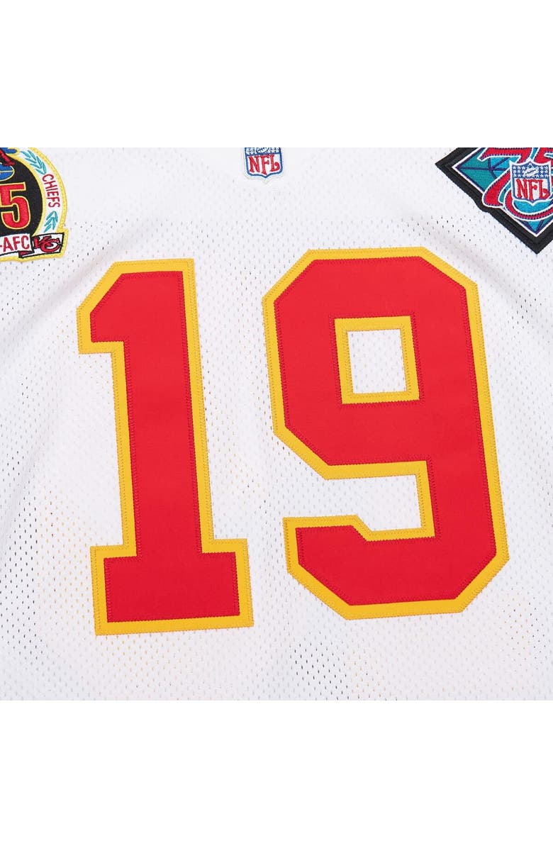 Mitchell & Ness Men's Mitchell & Ness Joe Montana White Kansas City Chiefs 1994 Authentic Throwback Retired Player Jersey, Alternate, color, White