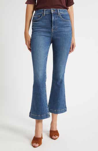 Veronica Beard Carson High Waist Ankle Flare Leg Jeans