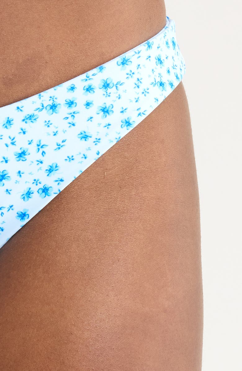 Kulani Kinis Minimalist Bikini Bottoms, Alternate, color, Dream Flower