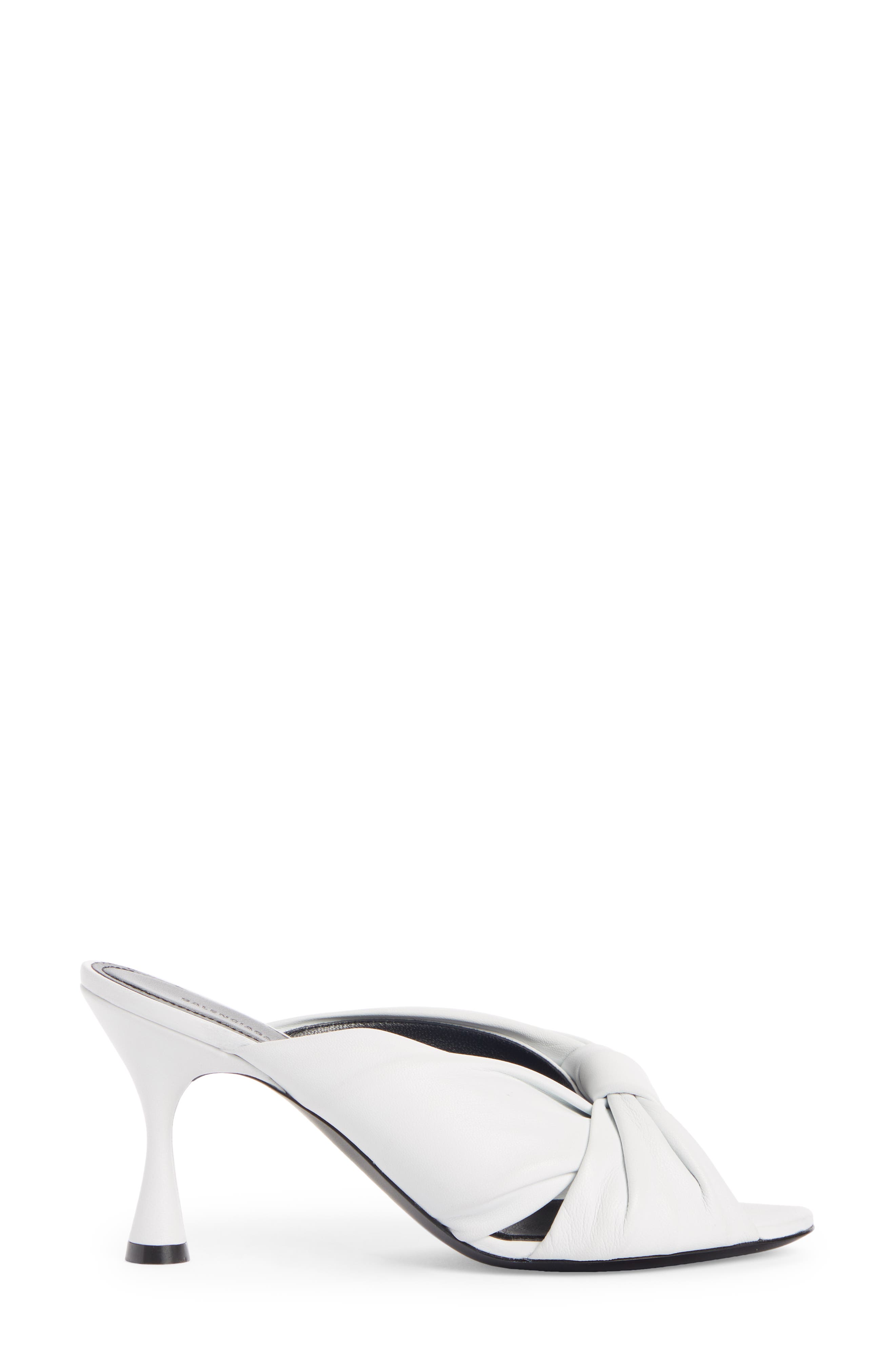 Drapy Slide Sandal, Alternate, color, OPTICAL WHITE