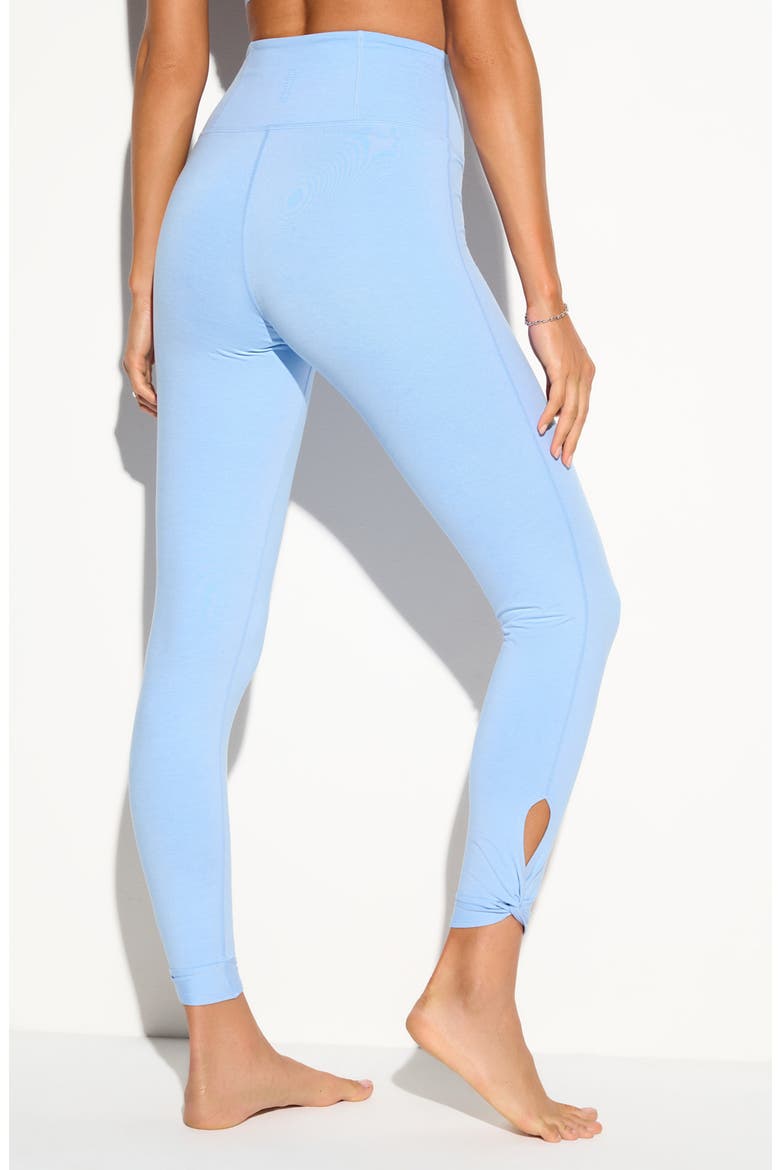 Erid High Waist 7/8 Leggings, Alternate, color, HEATHER BLUE MIST