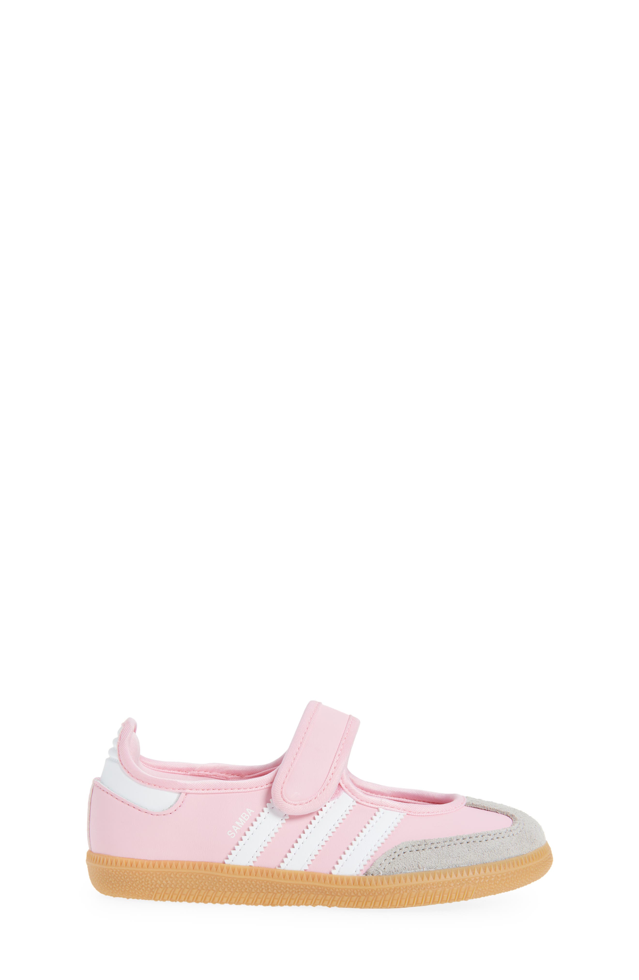 adidas Kids' Samba Jane Sneaker, Alternate, color, Light Pink/ White/ Gum