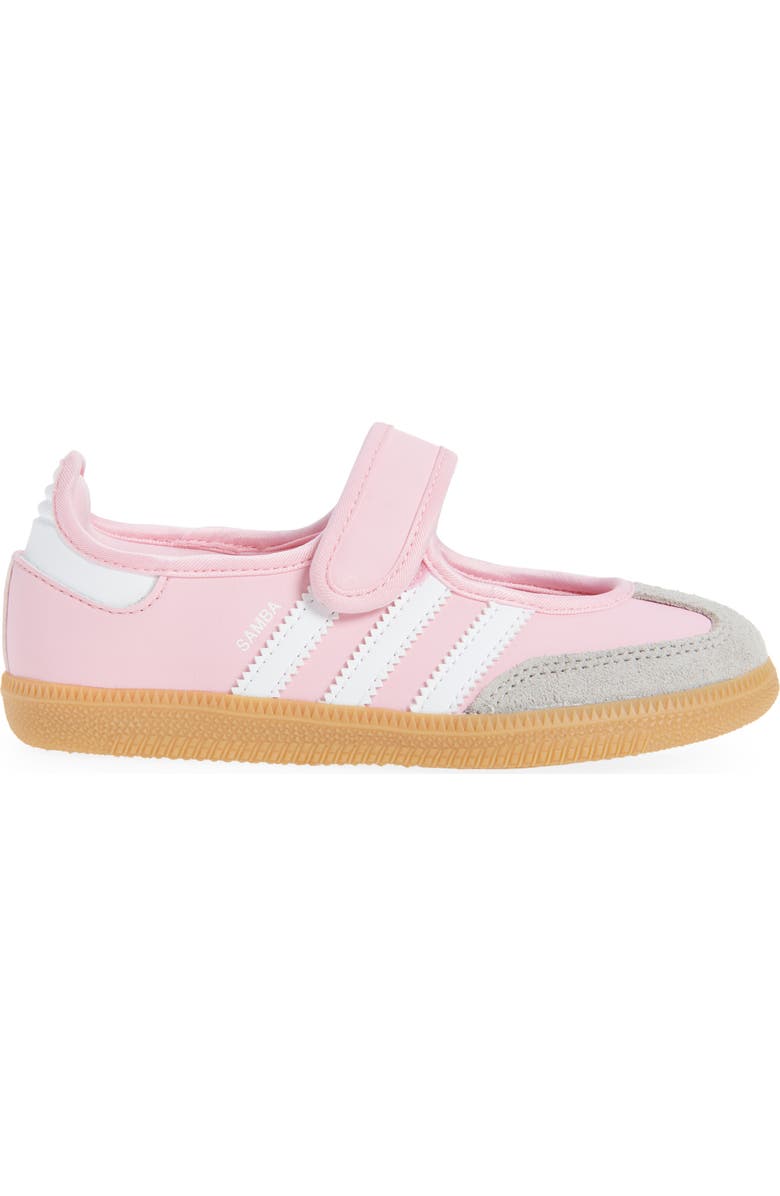 adidas Kids' Samba Jane Sneaker, Alternate, color, Light Pink/ White/ Gum