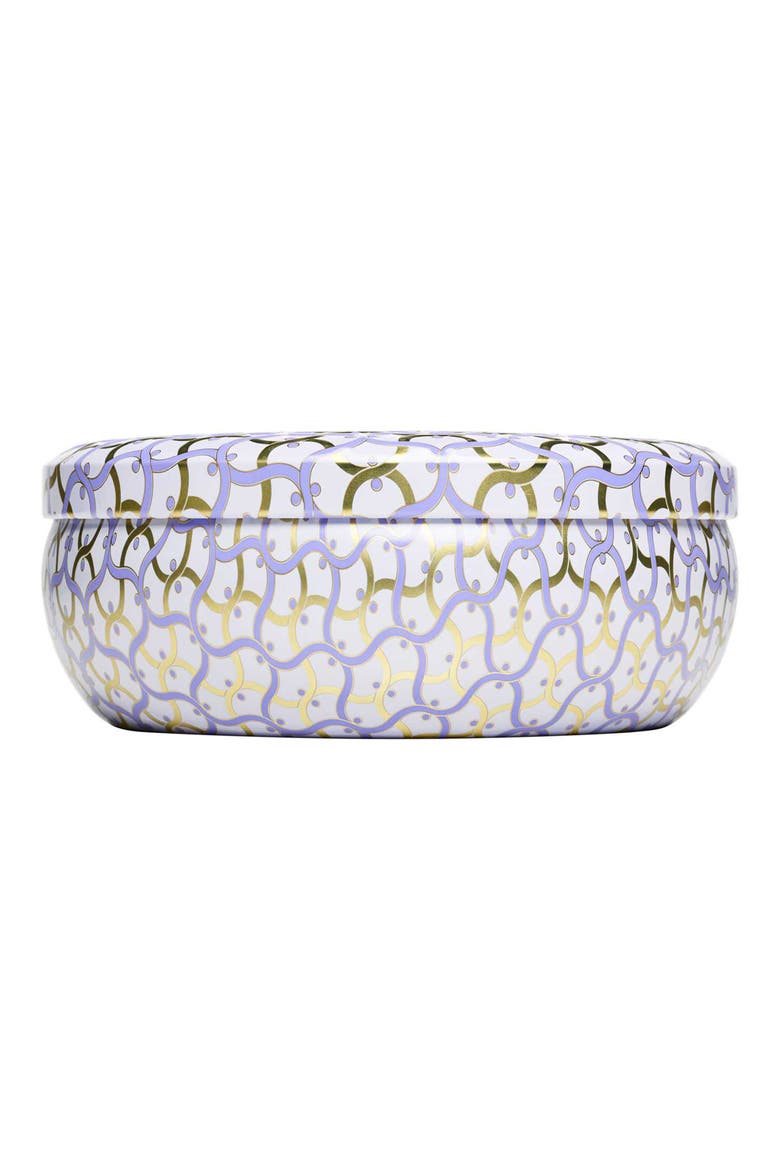 Mountain Lavender & Chamomile 3-Wick Tin Candle, Alternate, color, MOUNTAIN LAVENDER & CHAMOMILE
