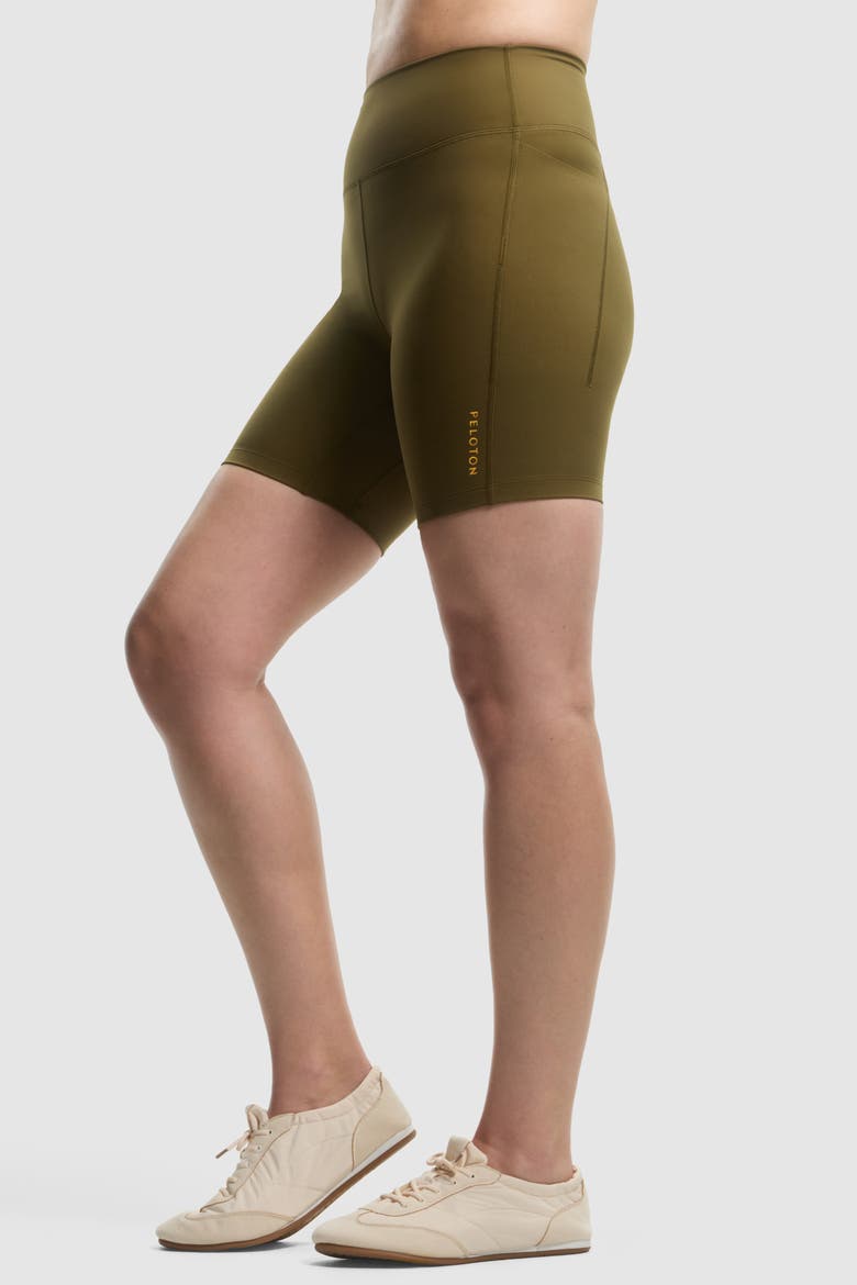 Cadent High Rise Pocket Bike Short 7", Alternate, color, Dark Olive
