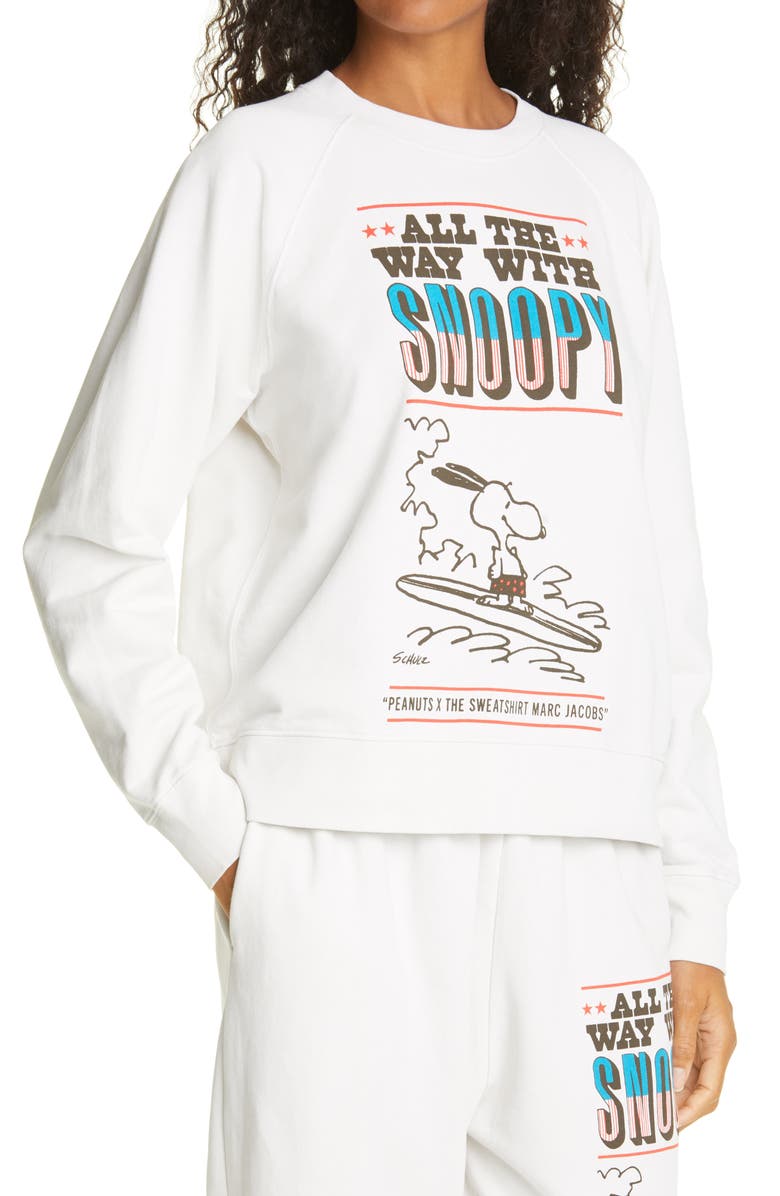 Marc Jacobs x Peanuts<sup>®</sup> The Sweatshirt, Alternate, color,