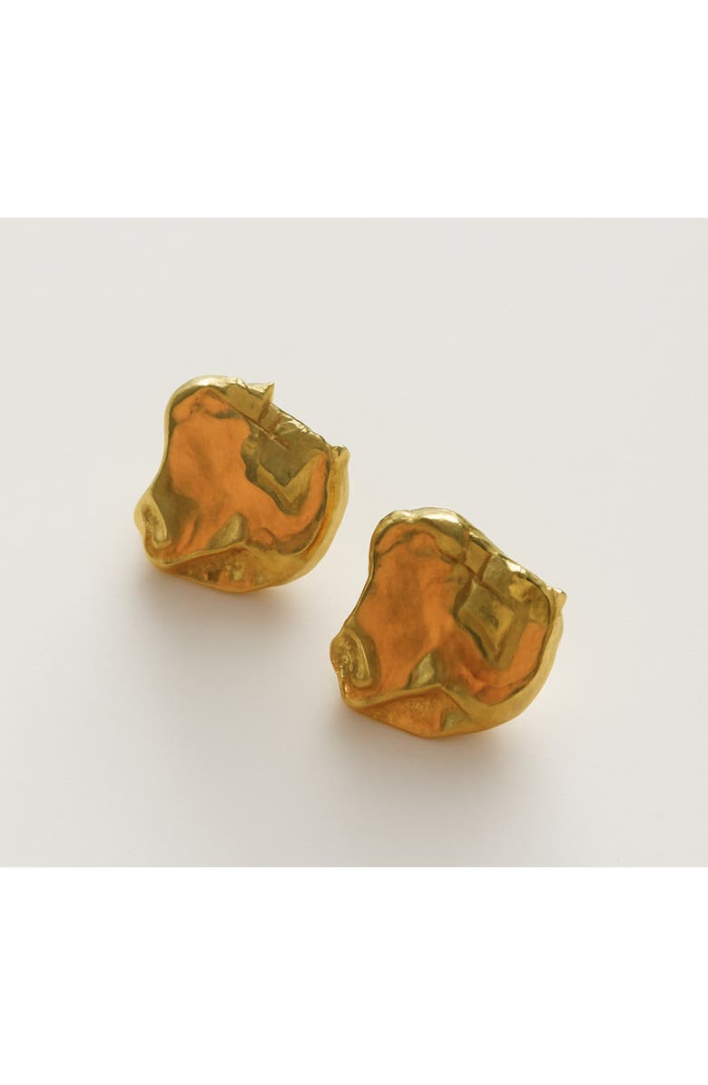 By Georgia Revival Earrings, Main, color, Gold Plate