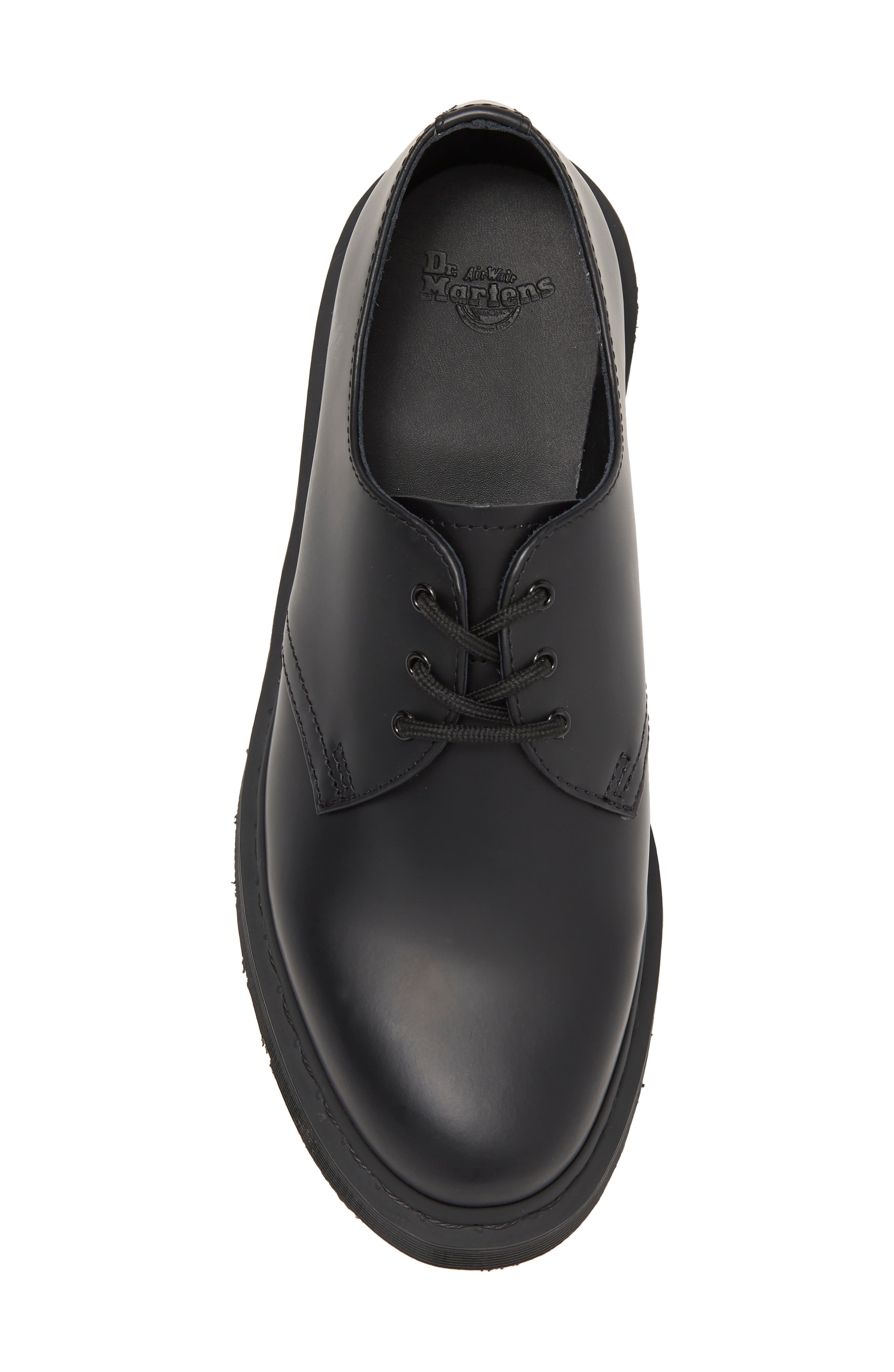 Dr. Martens 1461 Water-Repellent Leather Oxford, Alternate, color, Black