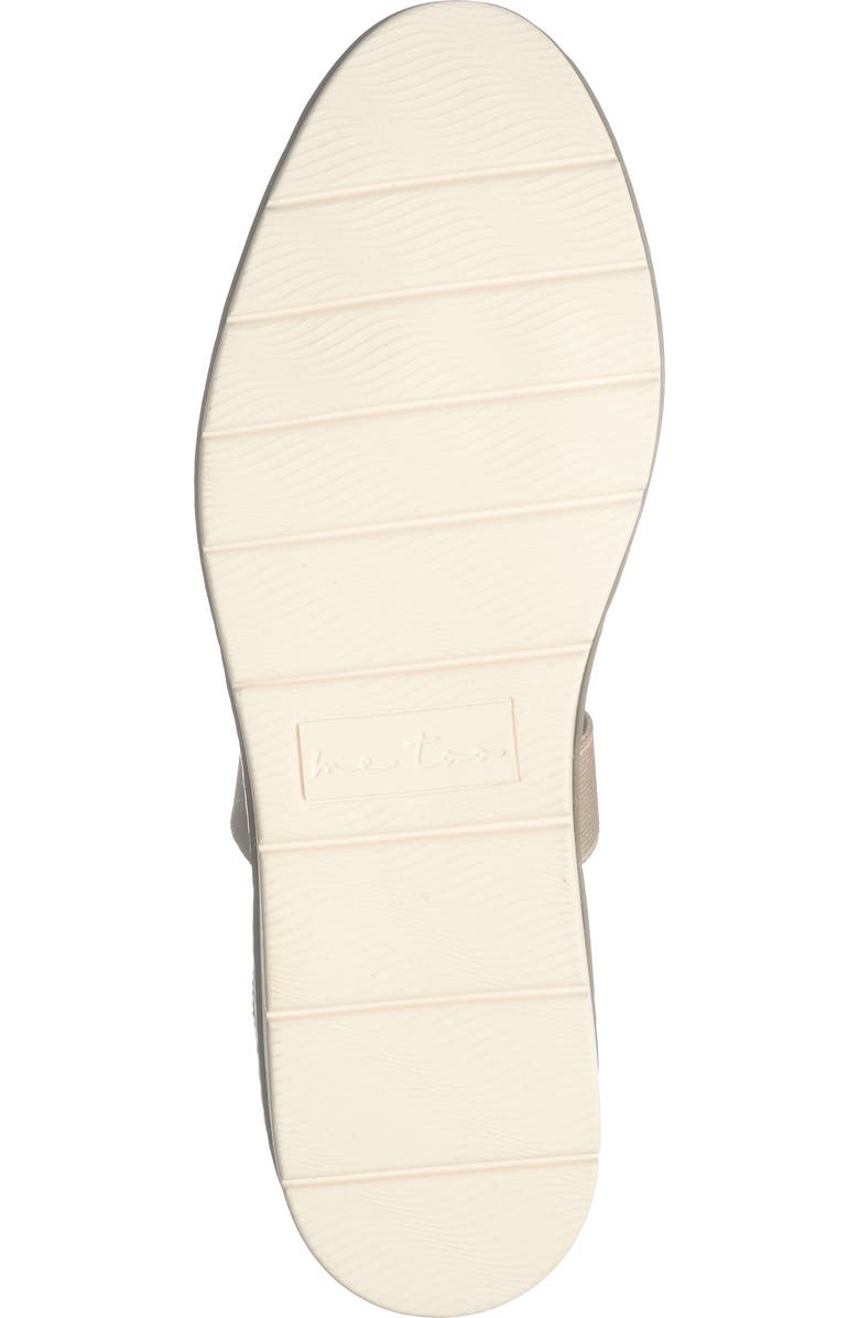 Me Too Hazy Wedge Pump, Alternate, color, Sesame Metallic