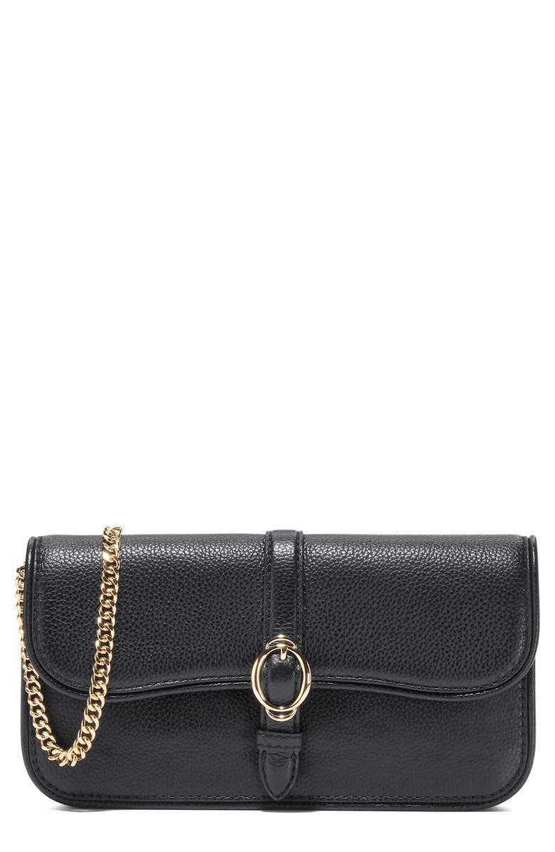 Cole Haan Alexandria Clutch, Main, color, Black
