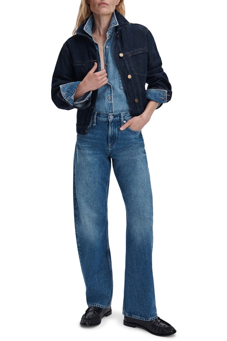 Willa Full Curve Mid-Rise Jeans, Alternate, color, CANDICE