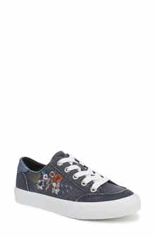 Blowfish Malibu Vivid 3 Floral Embroidered Low Top Sneaker