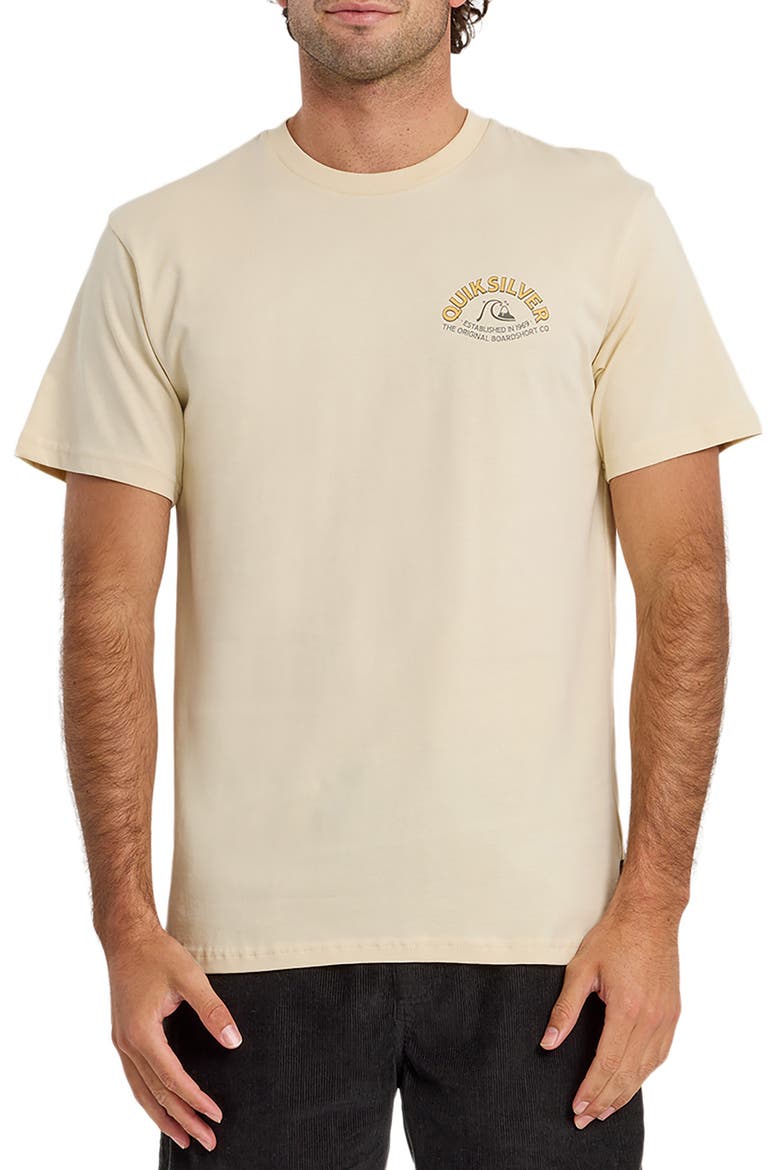 Bubble Arch Cotton Graphic T-Shirt, Main, color, BONE WHITE