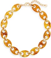 Nordstrom Resin Mariner Link Necklace