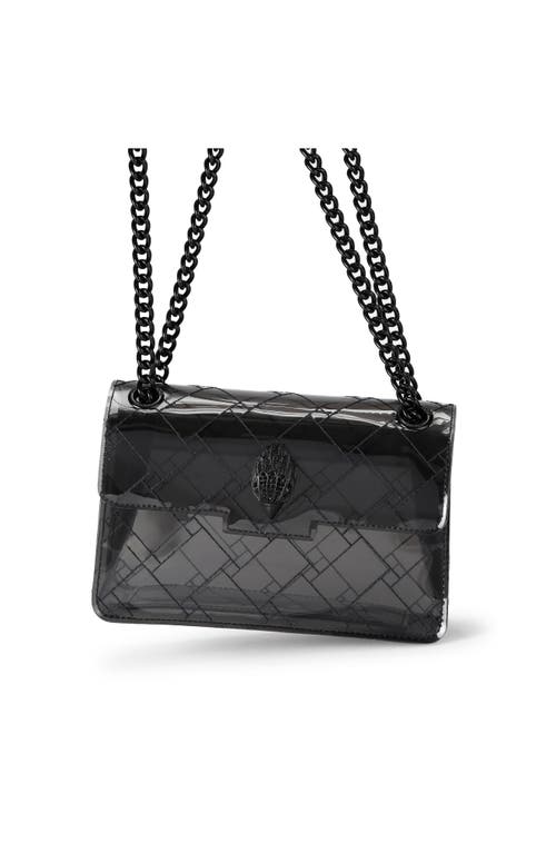 Kurt Geiger London Mini Kensington Drench Vinyl Convertible Crossbody Bag