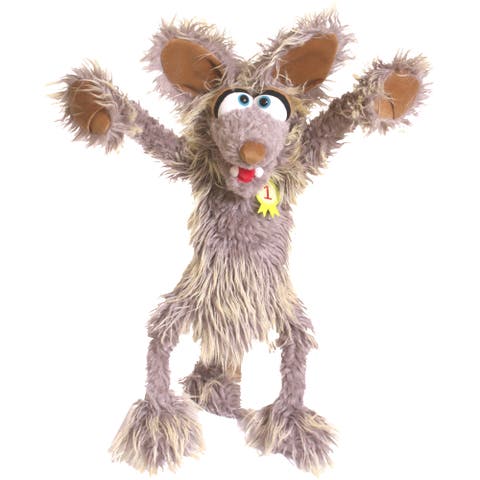 Artie The Coyote 27 Inch Large Plush Hand Puppet