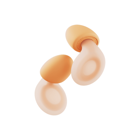 Dream Silicone/Memory Foam Earplugs for Sleep Comfort