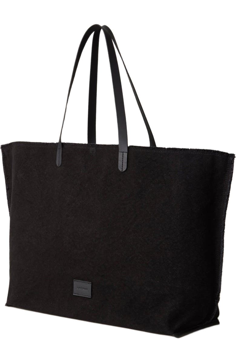 Graf Lantz Hana Canvas Boat Bag, Alternate, color, Black