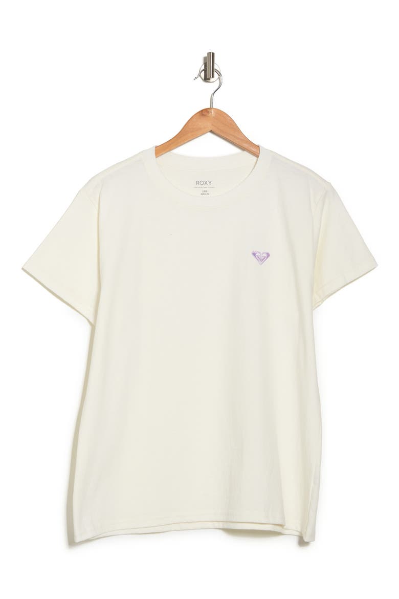 Embroidered Logo T-Shirt, Main, color, BRIGHT WHITE