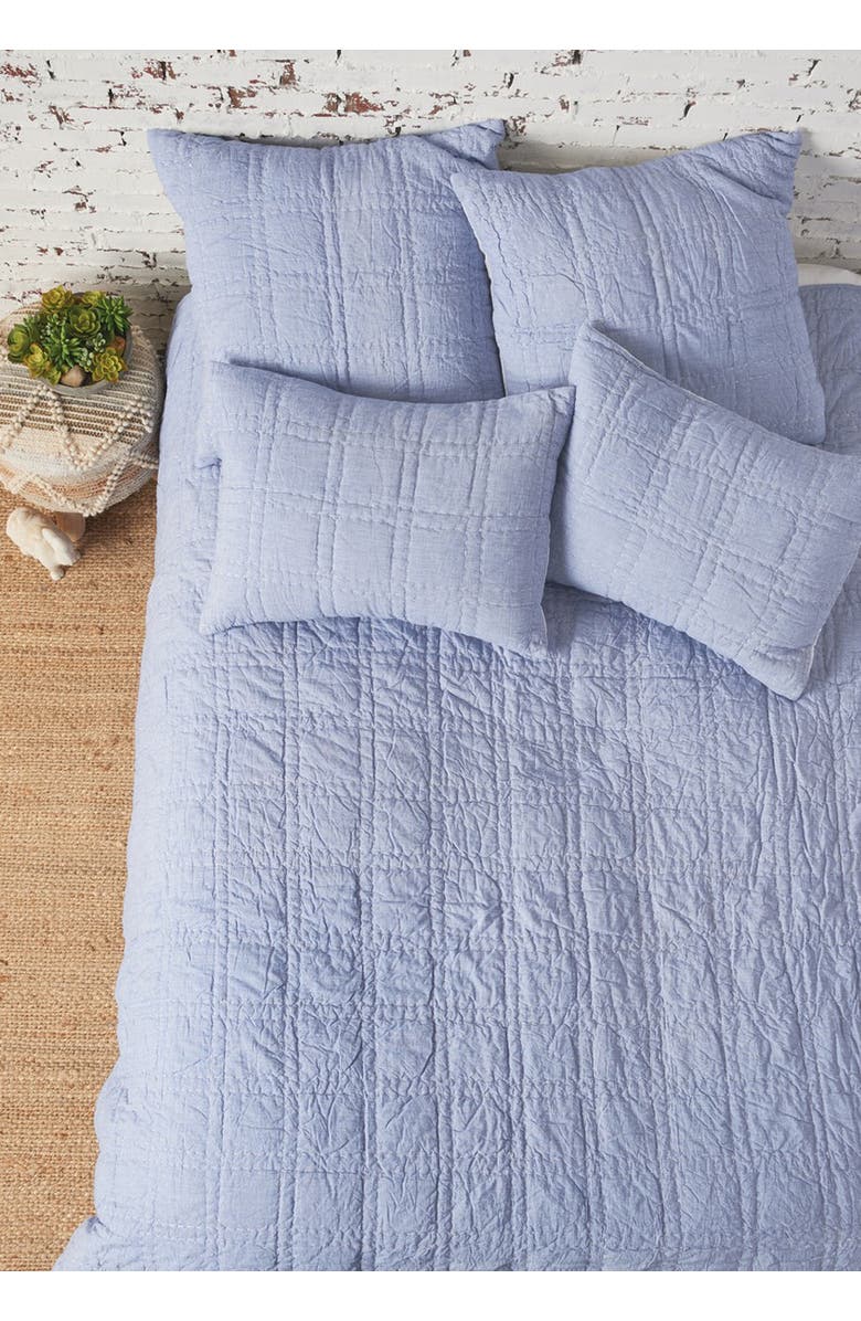 carol & frank Hugh Quilt, Alternate, color, Blue