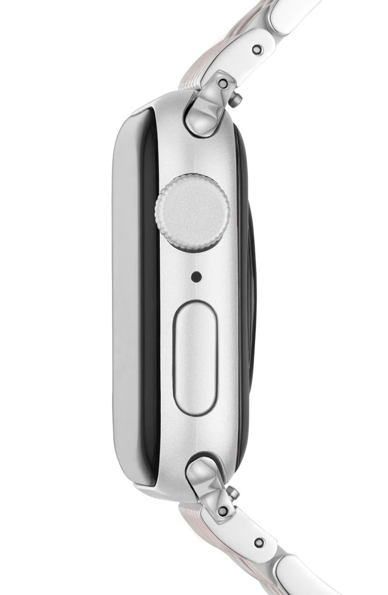 MICHELE Stainless Steel 20mm Apple Watch<sup>®</sup> Bracelet Watchband, Alternate, color, 