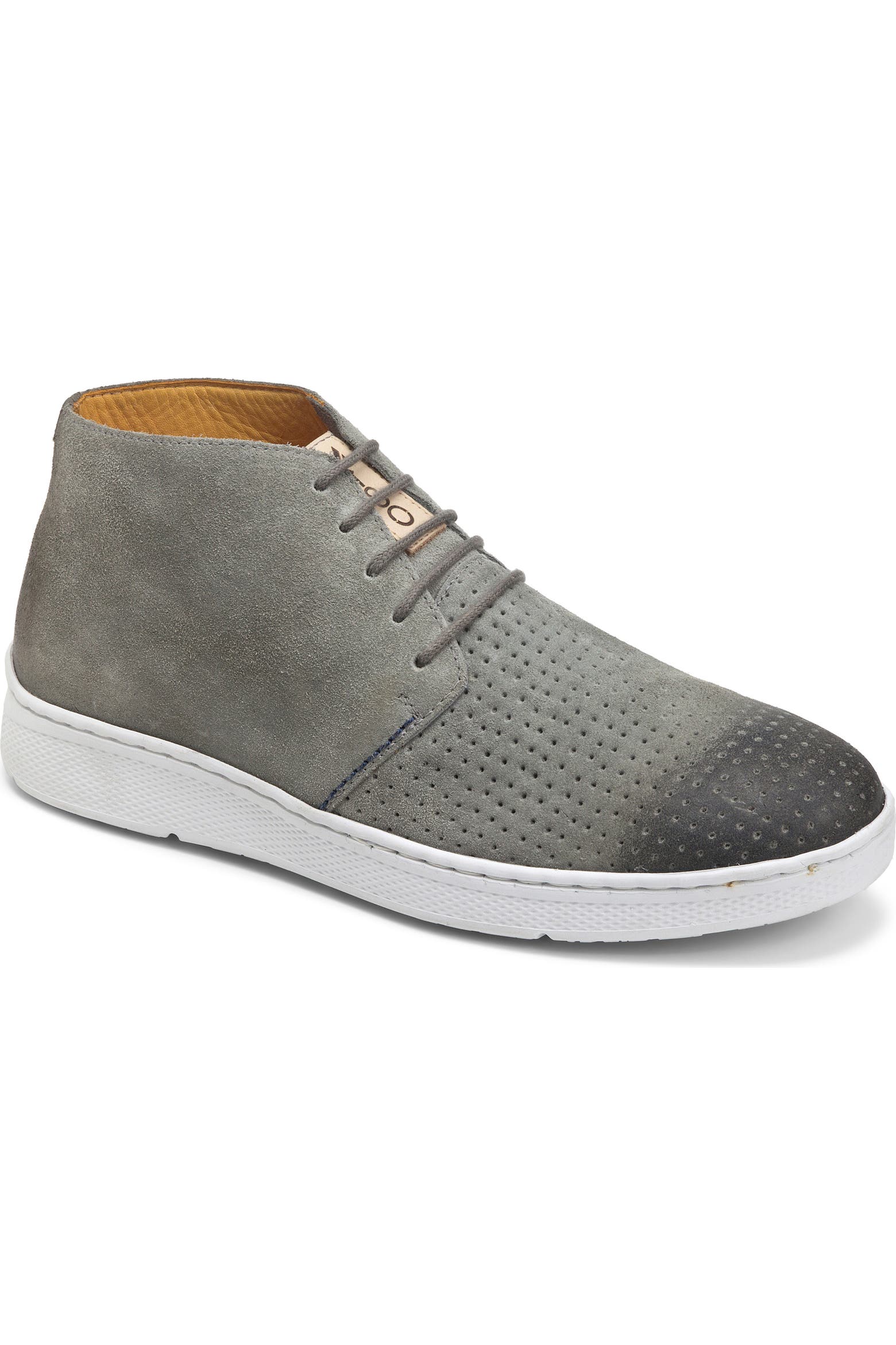 Perforaited Sandro Moscoloni Metin Perforated Chukka Boot (Men) | Nordstromrack