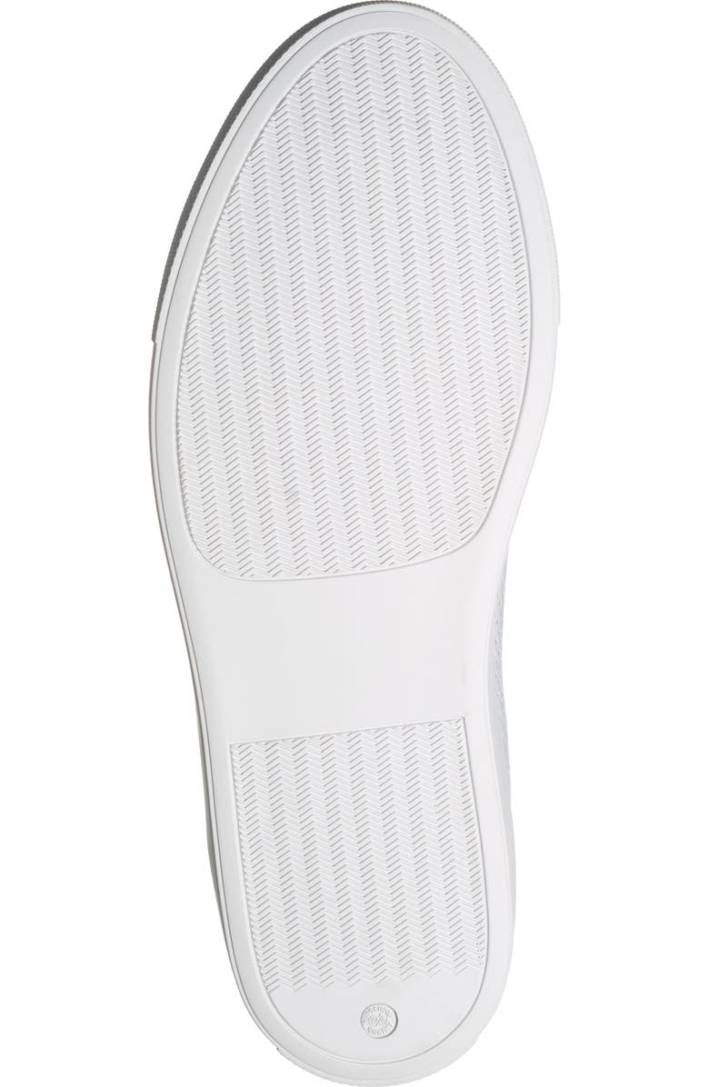 Magnanni Ashley Perforated Sneaker, Alternate, color, White