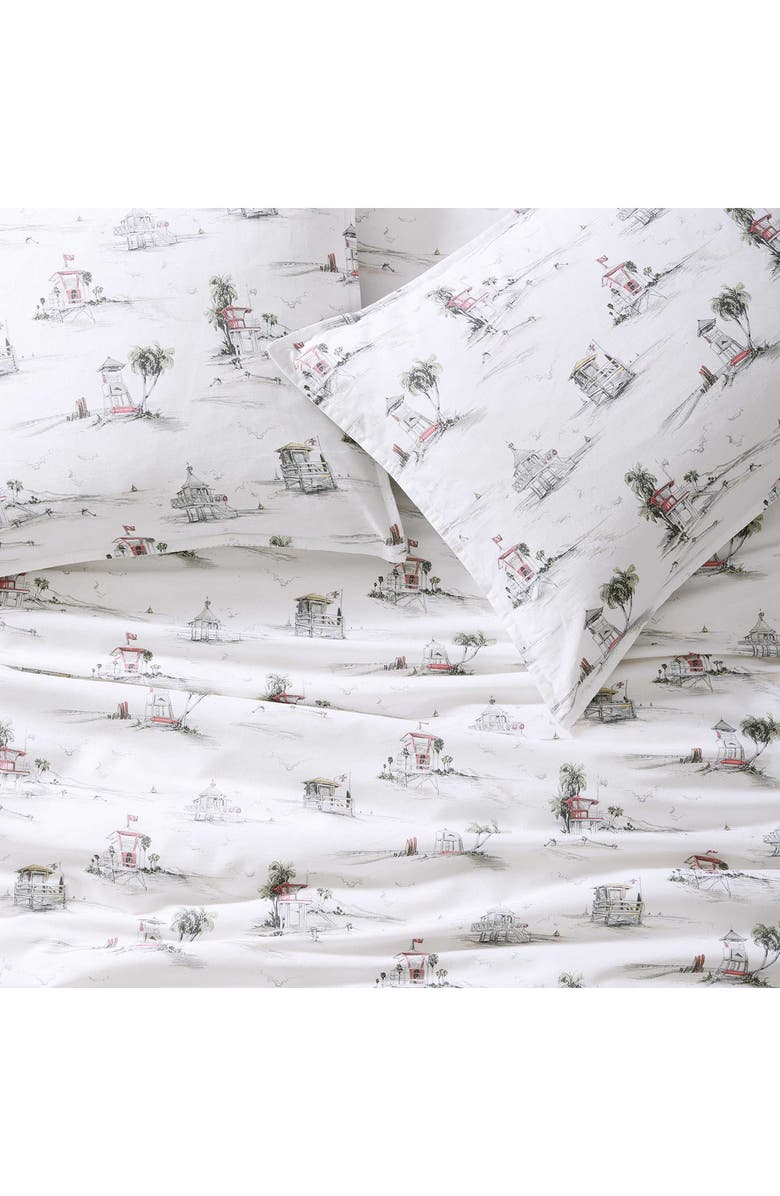 Tommy Bahama Beach Club Cotton Duvet Cover Set, Alternate, color, Grey