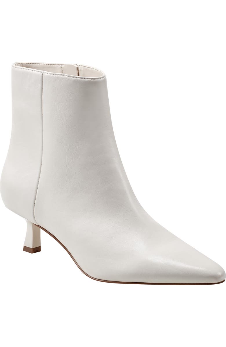 Marc Fisher LTD Kolton Kitten Heel Bootie, Main, color, White
