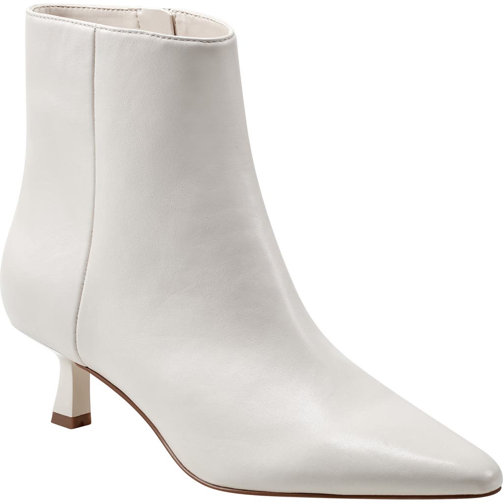 Marc Fisher Ltd Kolton Kitten Heel Bootie In White