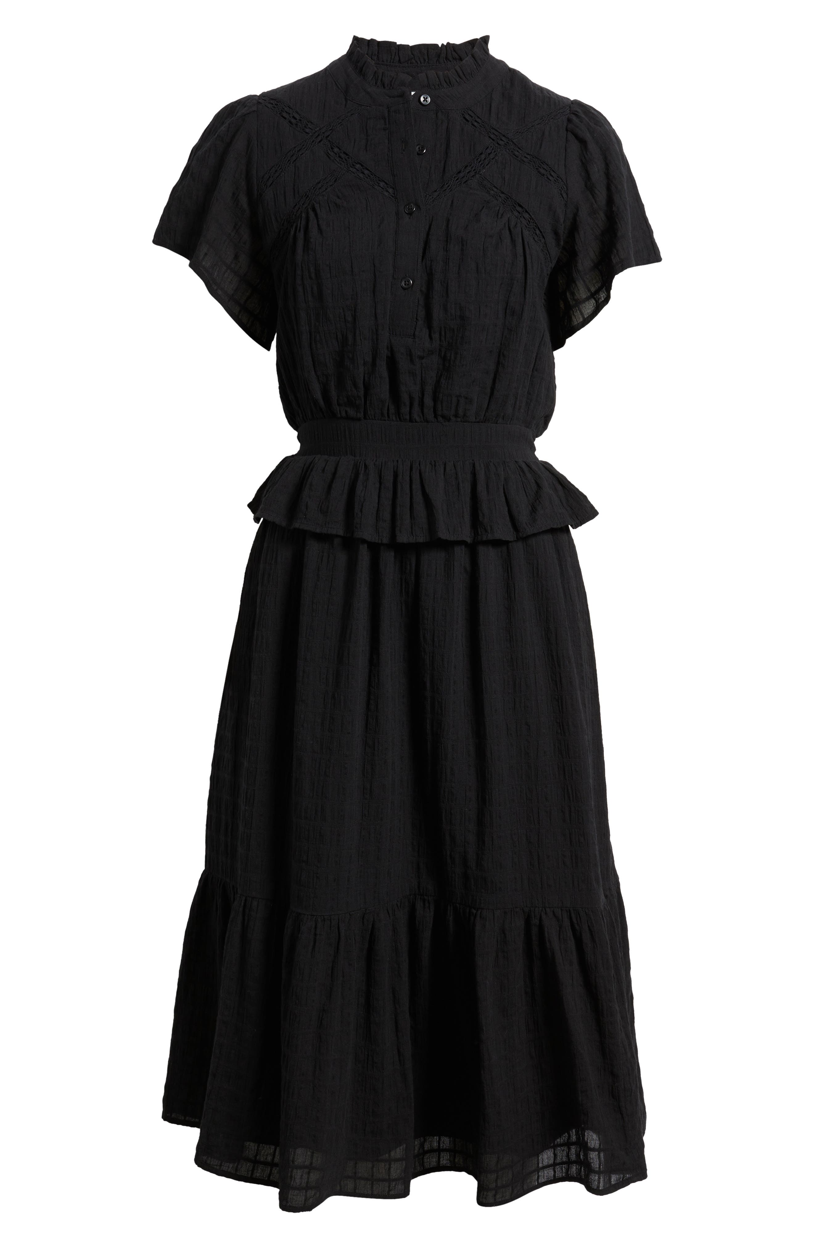 burgundy lace peplum midi dress product info and reviews Petal and Pup Women's Lorde Midi Dress