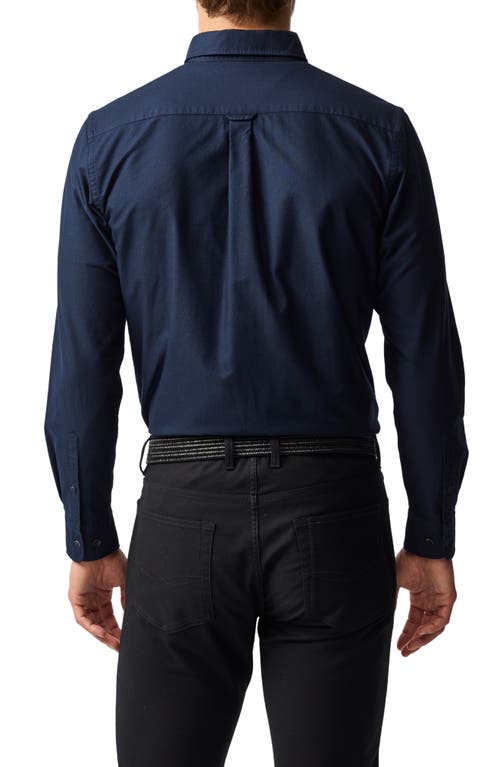 Rodd & Gunn North Island Solid Button-down Shirt In Blue
