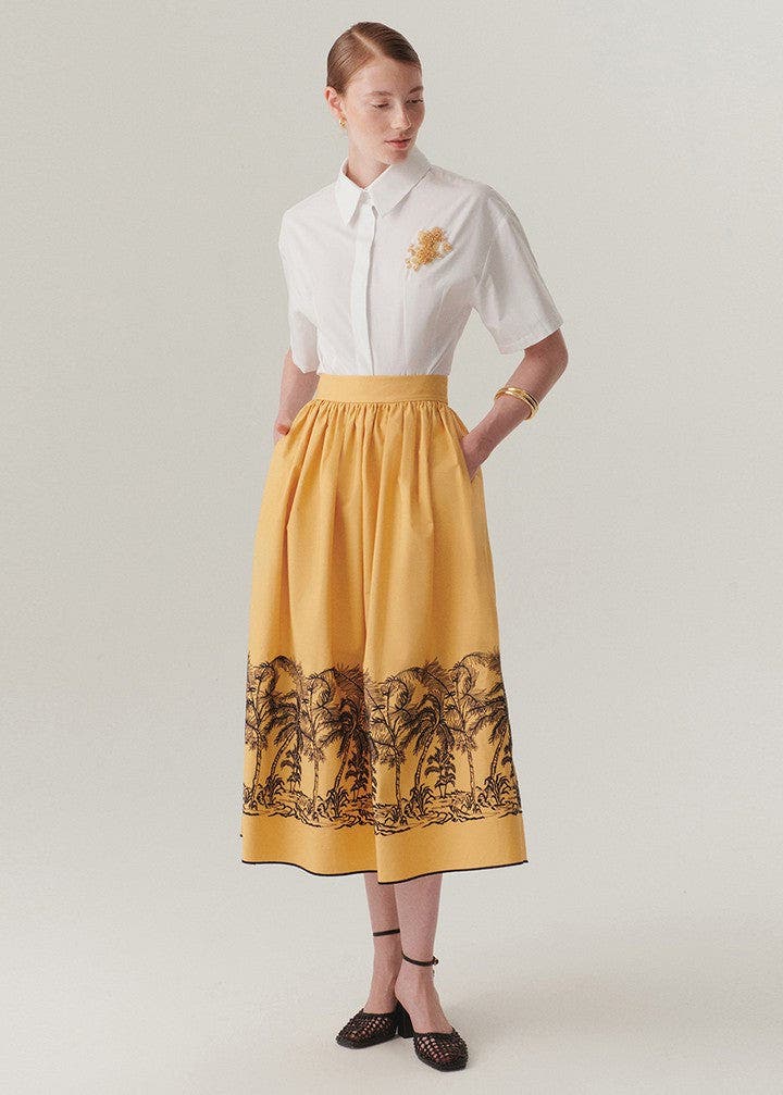 Callie Pleated Skirt