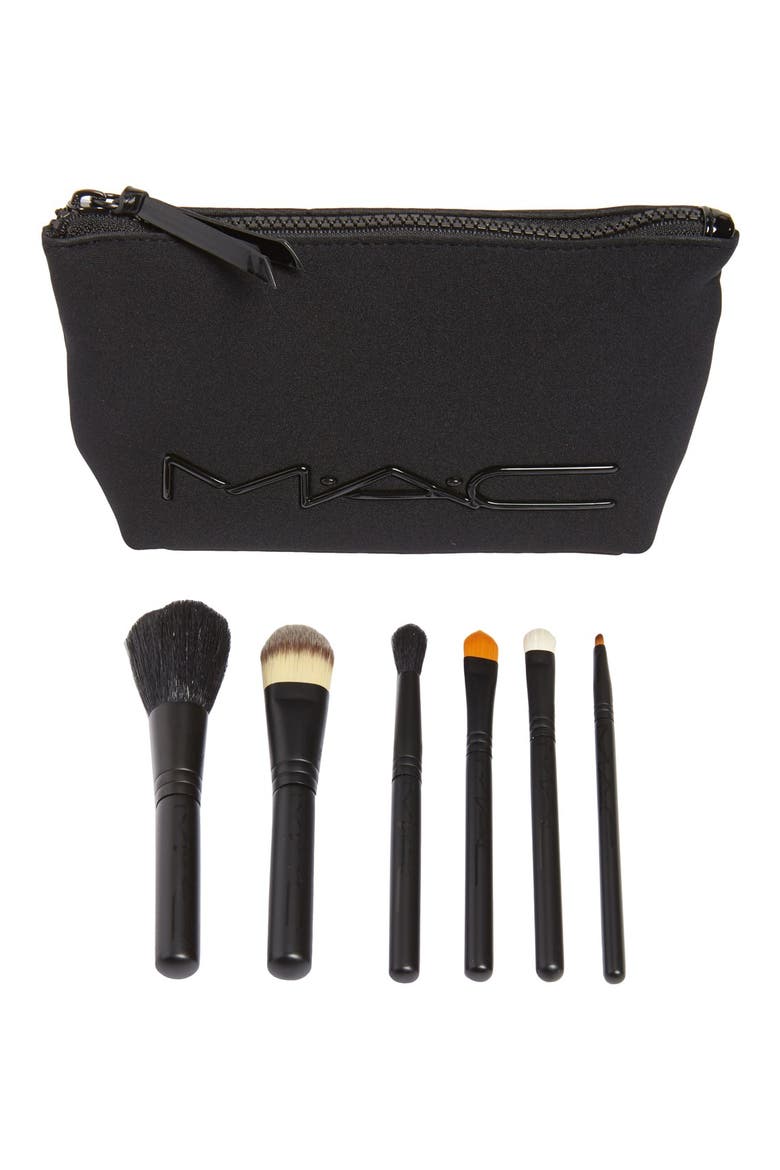 M·A·C 'Look in a Box - Basic' Travel Brush Kit, Main, color, NO COLOR