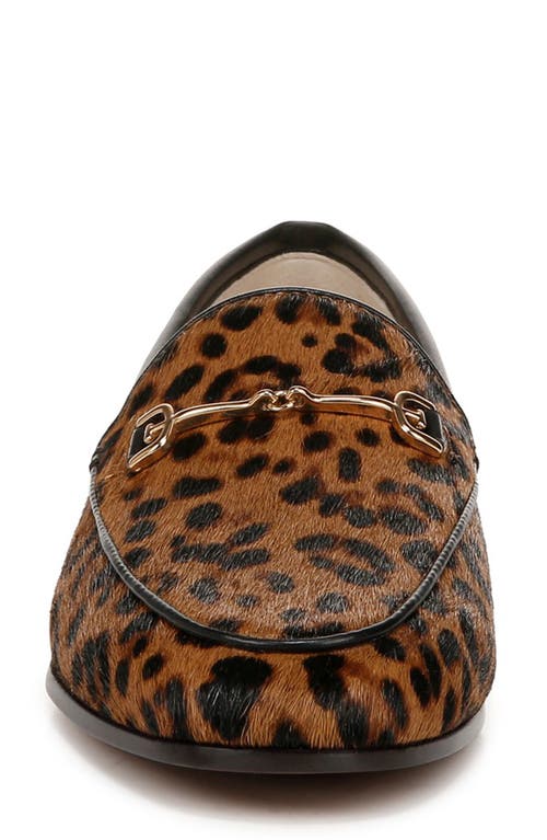 Sam Edelman Loraine Bit Loafer Granada Tan Leopard Leather In Granada Tan
