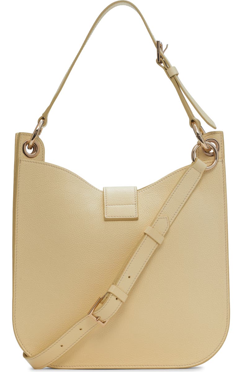 TOM FORD Small Tara Leather Top Handle Bag, Alternate, color, Double Cream