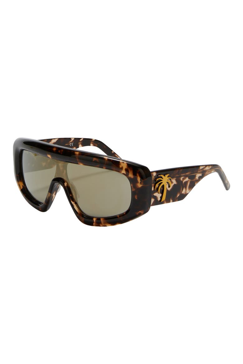 Carmel Geometric Sunglasses, Alternate, color, CRYSTAL HAVANA MIRROR BRO