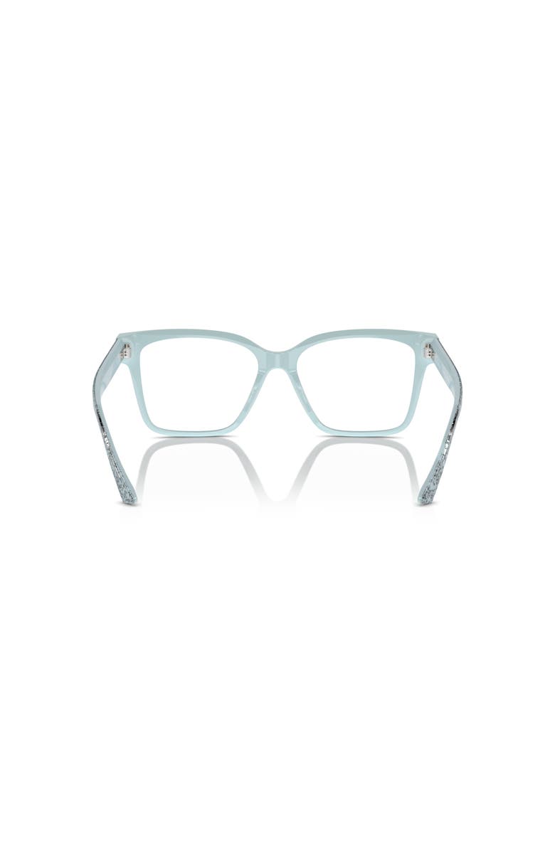 Jimmy Choo 55mm Rectangle optical glasses, Alternate, color, Blue