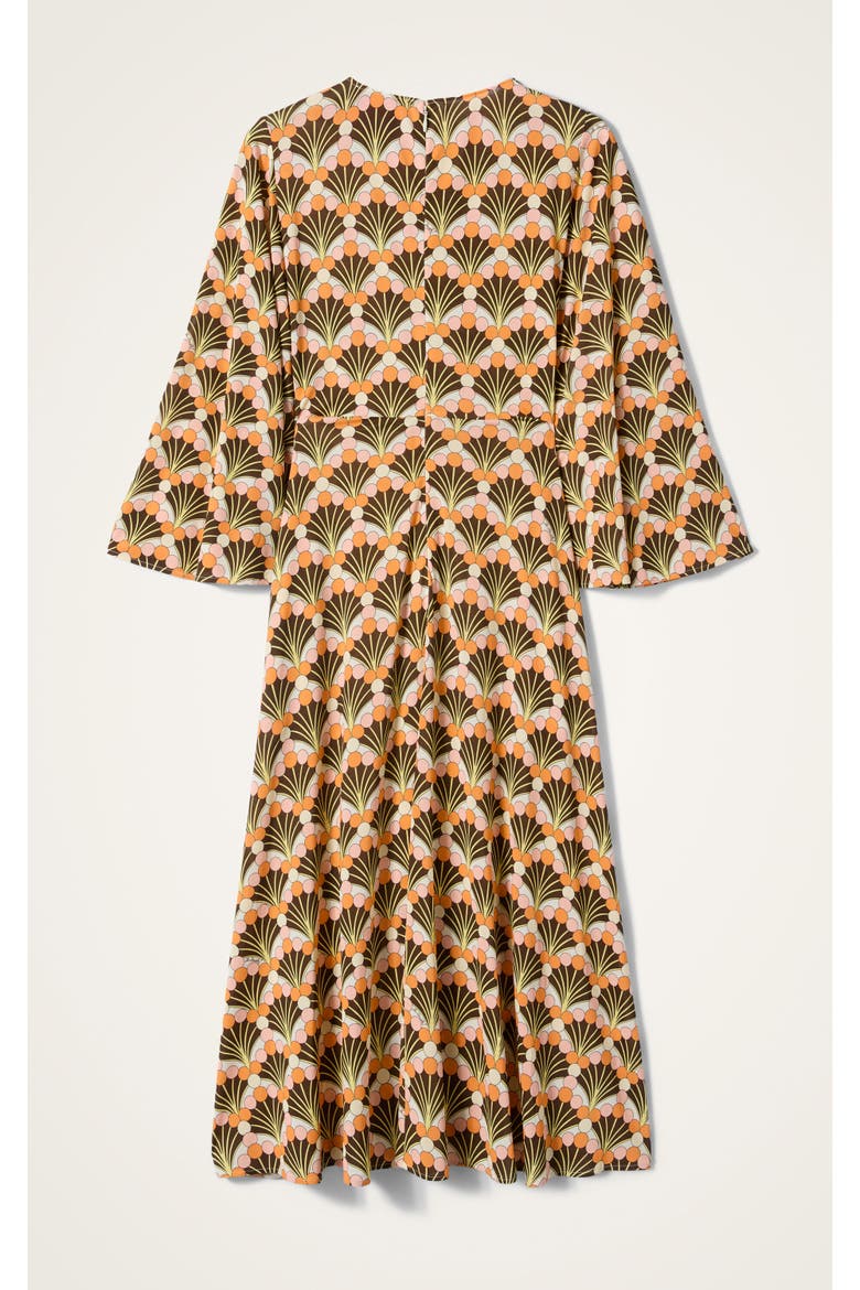 Sorella Dress, Alternate, color, Florette Fan Brown
