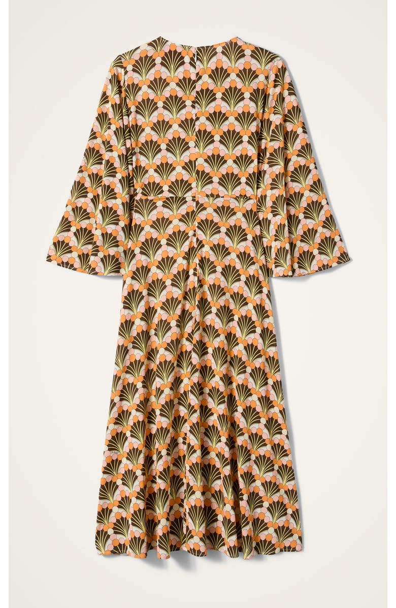 La DoubleJ Sorella Dress, Alternate, color, Florette Fan Brown