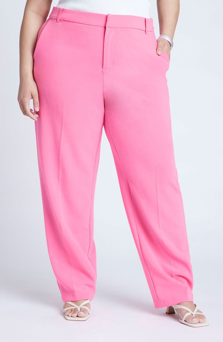 ELOQUII The 365 Straight Leg Pants, Main, color, 