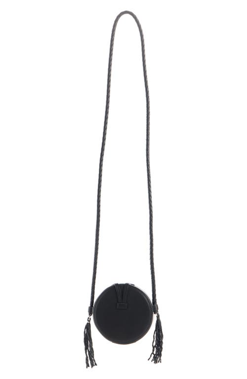 Isabel Marant Houna Leather Circle Crossbody Bag In Multi